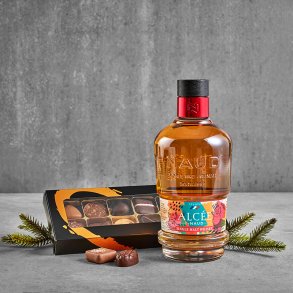 Gaveæske med Whisky