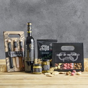 Gaveæske med delikatesser