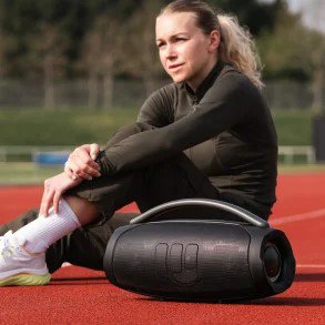 H&oslash;jtaler med Bluetooth