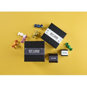 Slik & snacks med logo