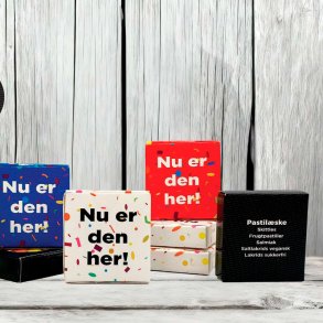 Pastil&aelig;sker med logo