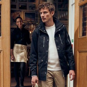 Overgangsjakke Arock sort - unisex