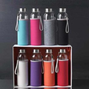 Bohdi sportsdrikkeflaske - glas - 500 ml.