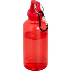 Oregon 400 ml RCS certificeret aluminiumsflaske af genvundet plast med karabin