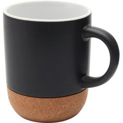 Billie 300 ml keramisk krus med korkdetaljer og mat finish