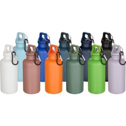 Oregon 400 ml RCS certificeret flaske af genvundet plast med karabinhage