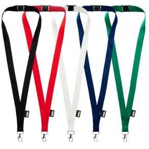 Tom keyhanger af genanvendt PET