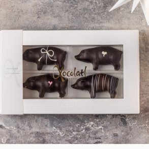 Marcipangrise JUL - 4 stk