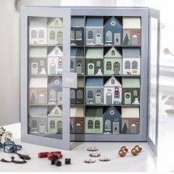 Familie julekalender - slik &amp; chokoladehus