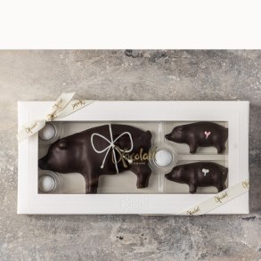 Marcipangrise JUL family - 3 stk