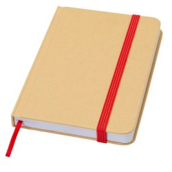 Reed A6 genvunden hardcover notesbog med almindelige sider