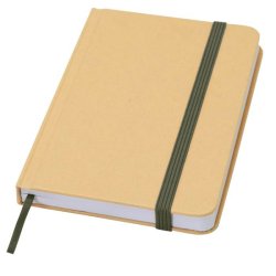 Reed A6 genvunden hardcover notesbog med almindelige sider