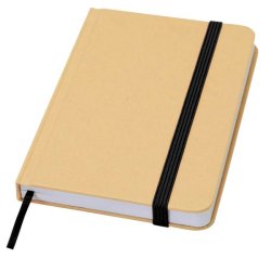 Reed A6 genvunden hardcover notesbog med almindelige sider