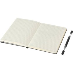 Skribo st med kuglepen og notesbog - A5