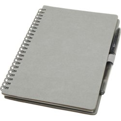 Slate genanvendelig notesbog st med hard cover og med pen - A5