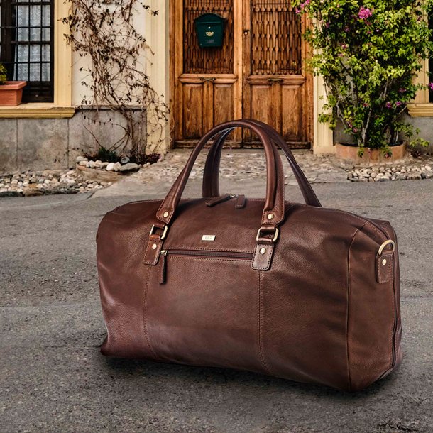 BonGo�t weekendtaske Cambridge - brown