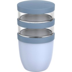 Mepal Ellipse tredelt 500 ml + 2 x 200 ml isoleret madbeholder