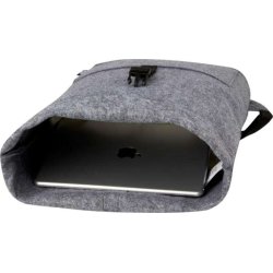 Cykeltaske i GRS genvunden genbrugsfilt - 13 Ltr.