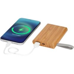 Tulda powerbank - bambus - 5.000 mAh