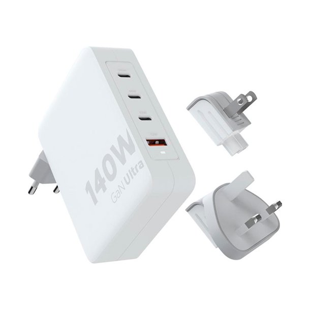 Xtorm XVC2140 GaN Ultra 140 W oplader med 240 W USB-C PD-kabel