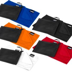 Raquel sportsklehndklde af genvundet PET i pose 15 x 11,5 cm