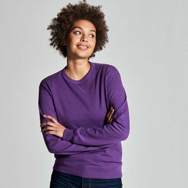 Crew neck unisex sweatshirt