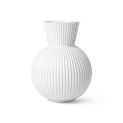 Lyngby Tura Vase hvid 