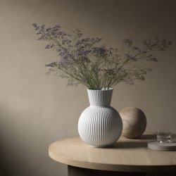 Lyngby Tura Vase hvid 