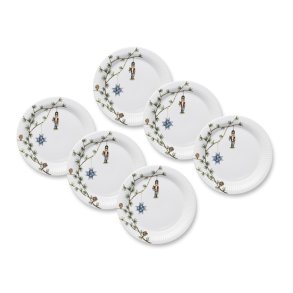 K�hler Hammersh�i Christmas tallerkner �.27 cm- 6 stk.