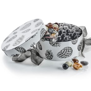 Hatteske - Familieske stor - sort kogle