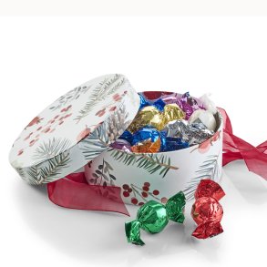 Hatteske m/chokoladekugler stor -  Gran & br