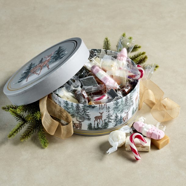 Hatte�ske m/ julemix stor - Rensdyr stor