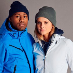 Printer Skelton polstret softshell jakke 