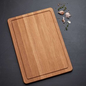 Mors Foresta skrebrt -FSC egetr - 35 x 28 cm.