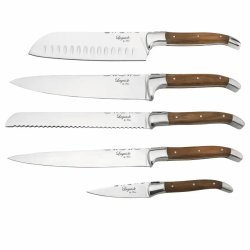 Laguiole kokkes�t m/knivblok, oliven -  by h�ws