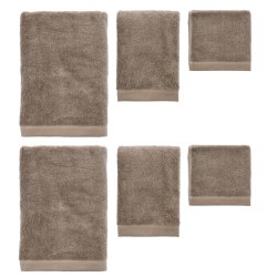 Sdahl hndklder gavepakke L- taupe