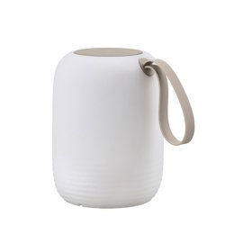 Hjtaler m/LED lys &amp; bluetooth 15,5 cm - sand strop