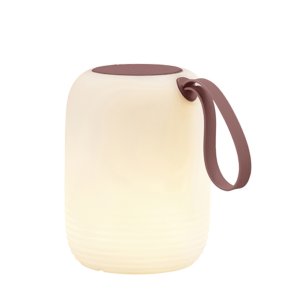 Hjtaler m/LED lys & bluetooth 15,5 cm - rd strop