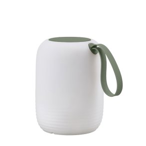 Hjtaler m/LED lys & bluetooth 15,5 cm - grn strop