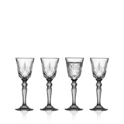 Lyngby Glas Krystal Melodia Snapseglas 5 cl 4 stk.