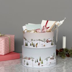 Bastian Vinter Kagedse 22x12/20x10 cm 2 stk. Arctic Ice/Woodrose