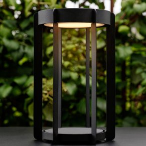 Zone Denmark Firefly Lantern LED Dia 19 x 30 cm Black