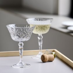 Lyngby Glas Melodia  Champagnesk�l 26 cl - 4 stk.