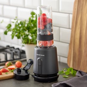 Nordic Sense Smoothieblender 600 ml 300 watt Sort