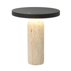 Villa Collection bordlampe m/sort skrm