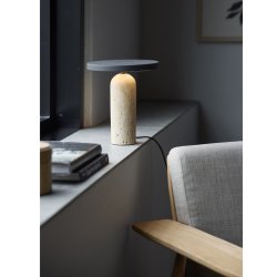 Villa Collection bordlampe m/sort skrm