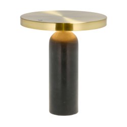 Villa Collection bordlampe m/messing skrm