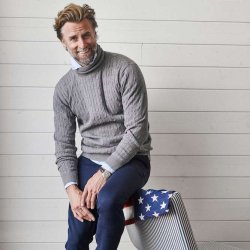 Rullekrave sweater Blakely - Cutter &amp; Buck - Herre