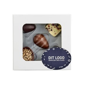 Chokolade �ske hvid  - 5 stk.