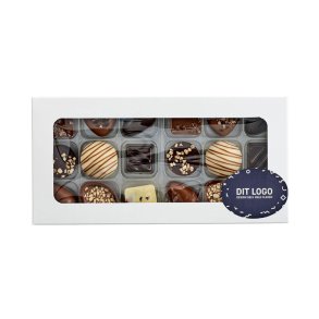 Chokolade �ske hvid  - 18 stk.